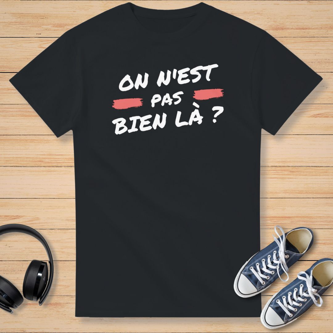 On N'est Pas T-Shirt Noir