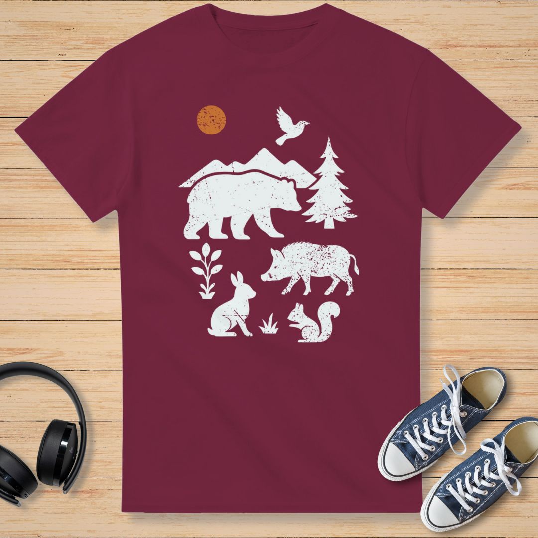 Ours T-Shirt Bordeaux