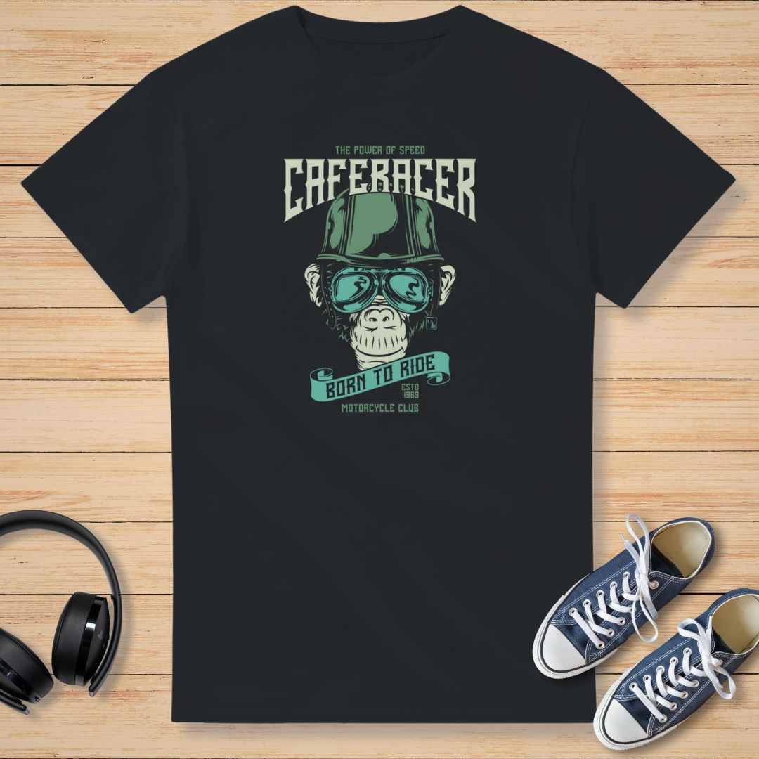 Caferacer 69 T-Shirt Black