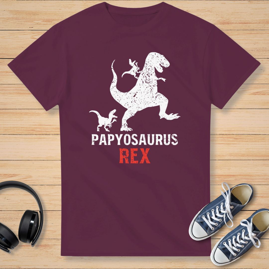 Papyosaurus T-Shirt Bordeaux