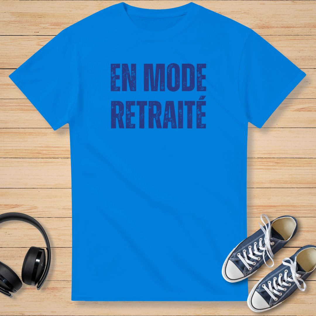 Mode Retraité T-Shirt Royal