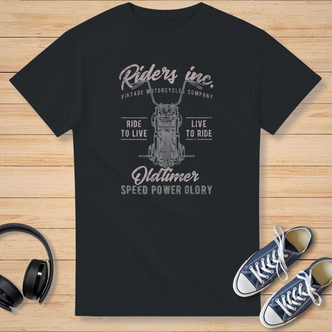 Riders Inc. T-Shirt Black
