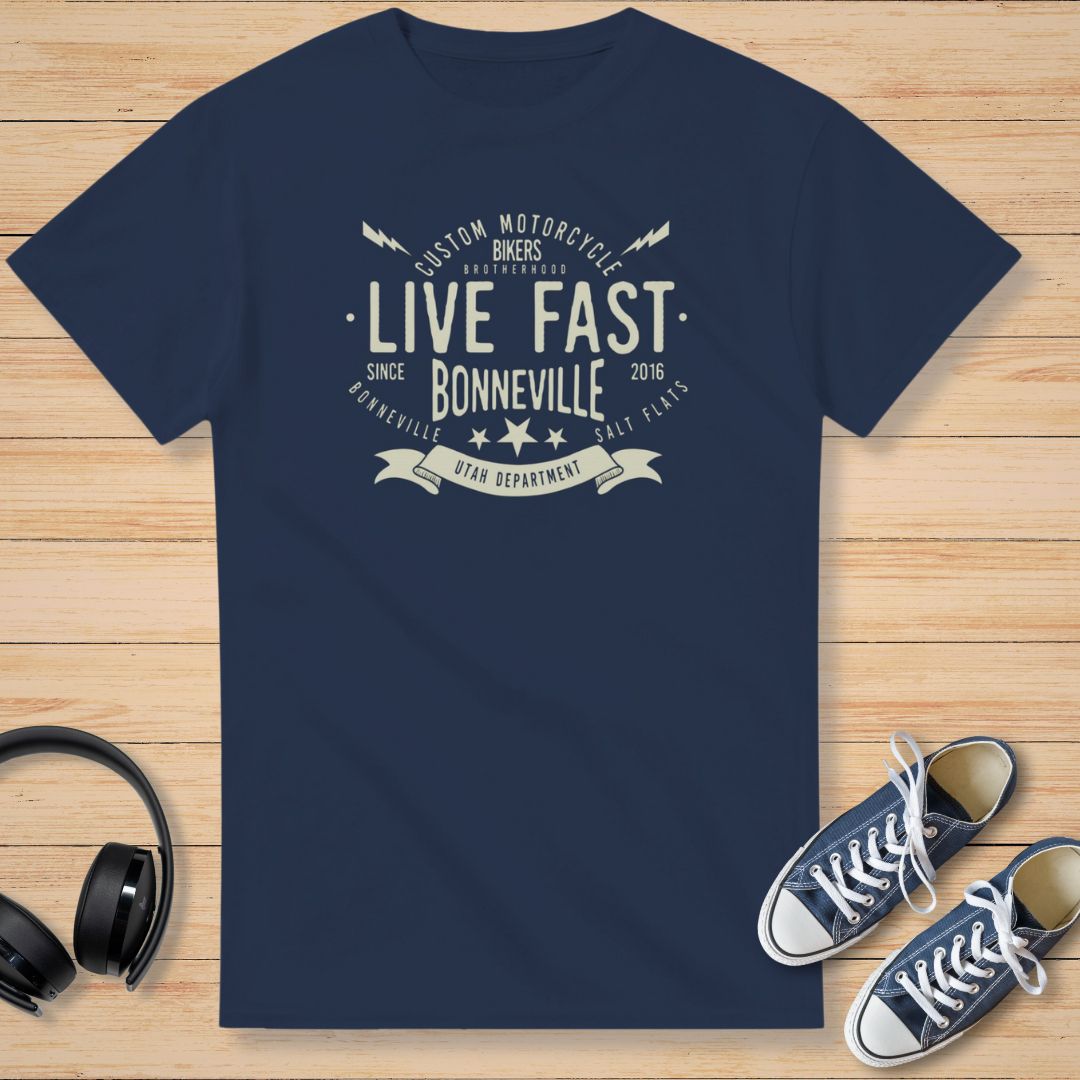 Bonneville T-Shirt Navy
