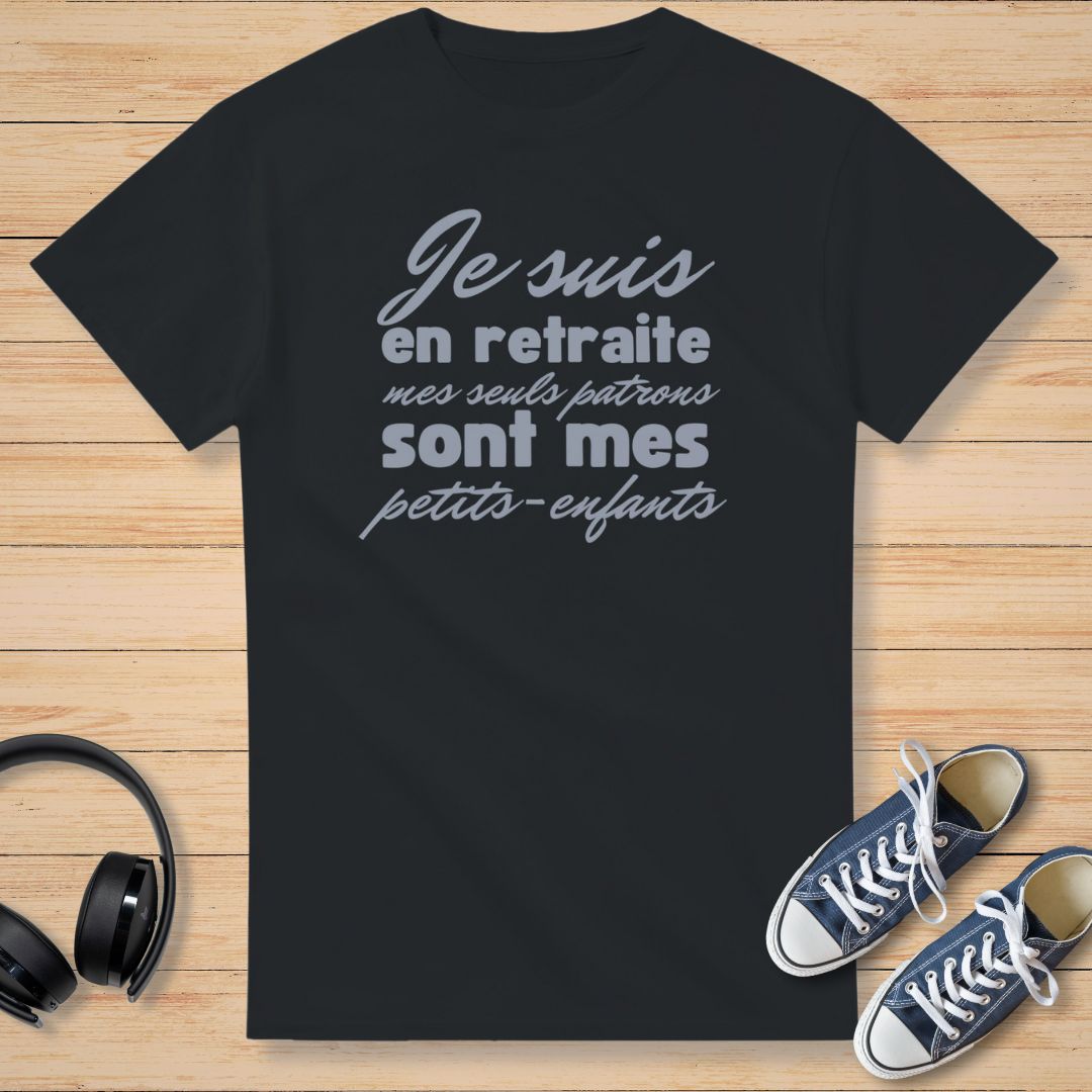 Petits-Enfants C T-Shirt Noir