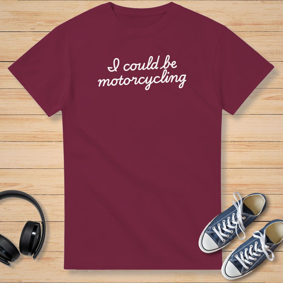 Could Be T-Shirt Maroon