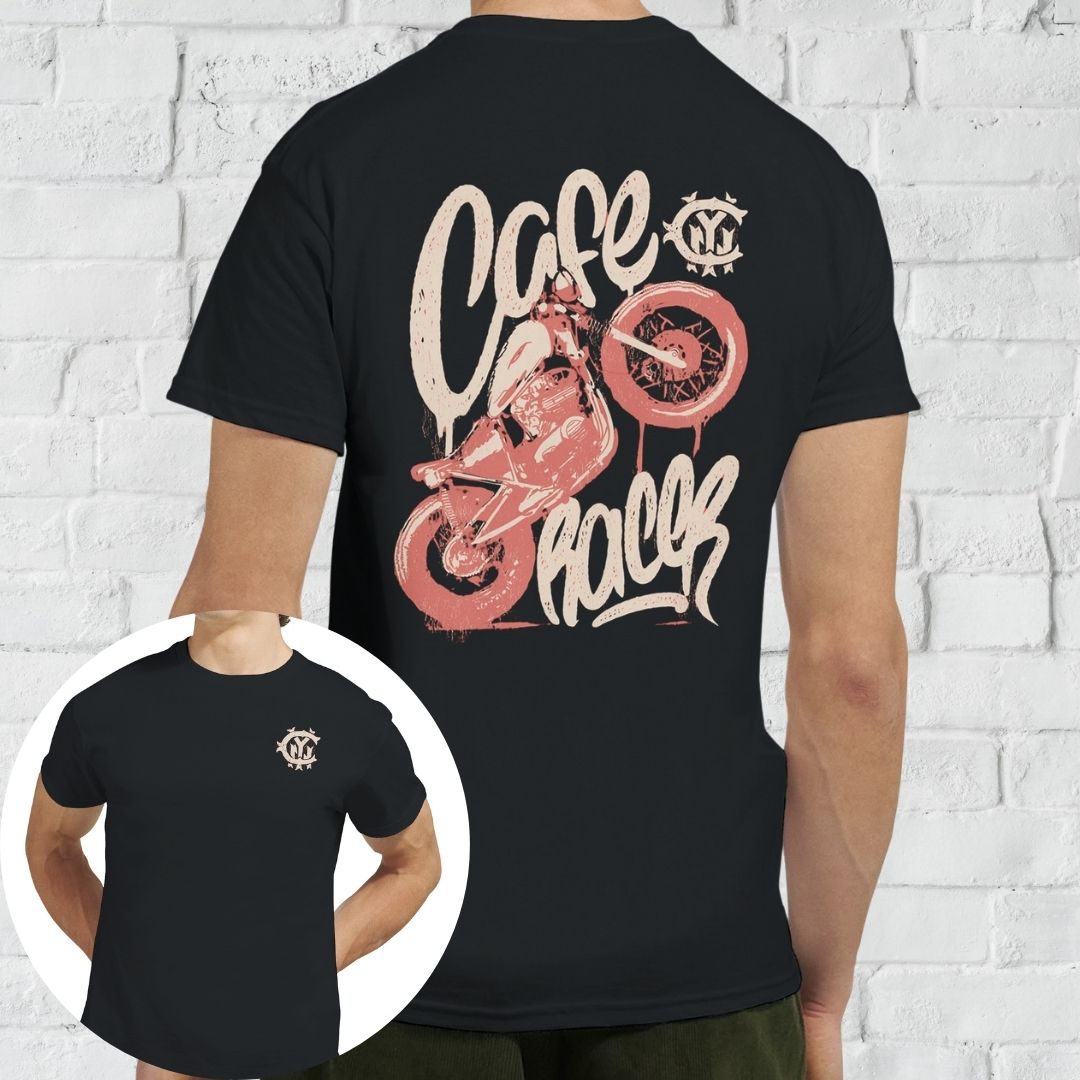 NYC Racer T-Shirt Black