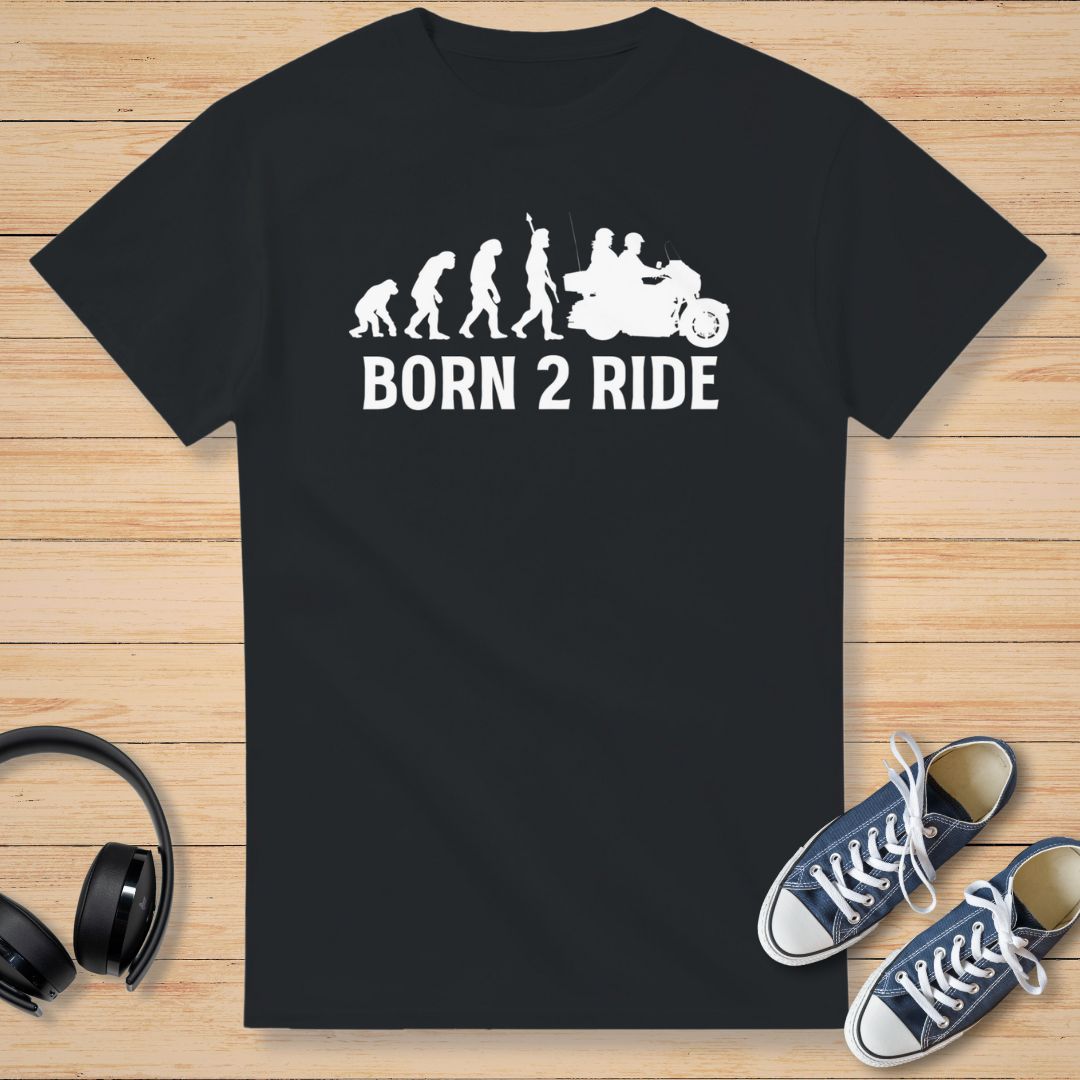 Born 2 Ride T-Shirt Black