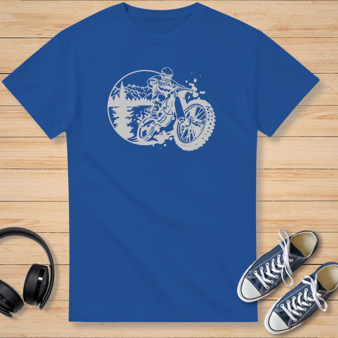 Motocross II T-Shirt Royal Blue