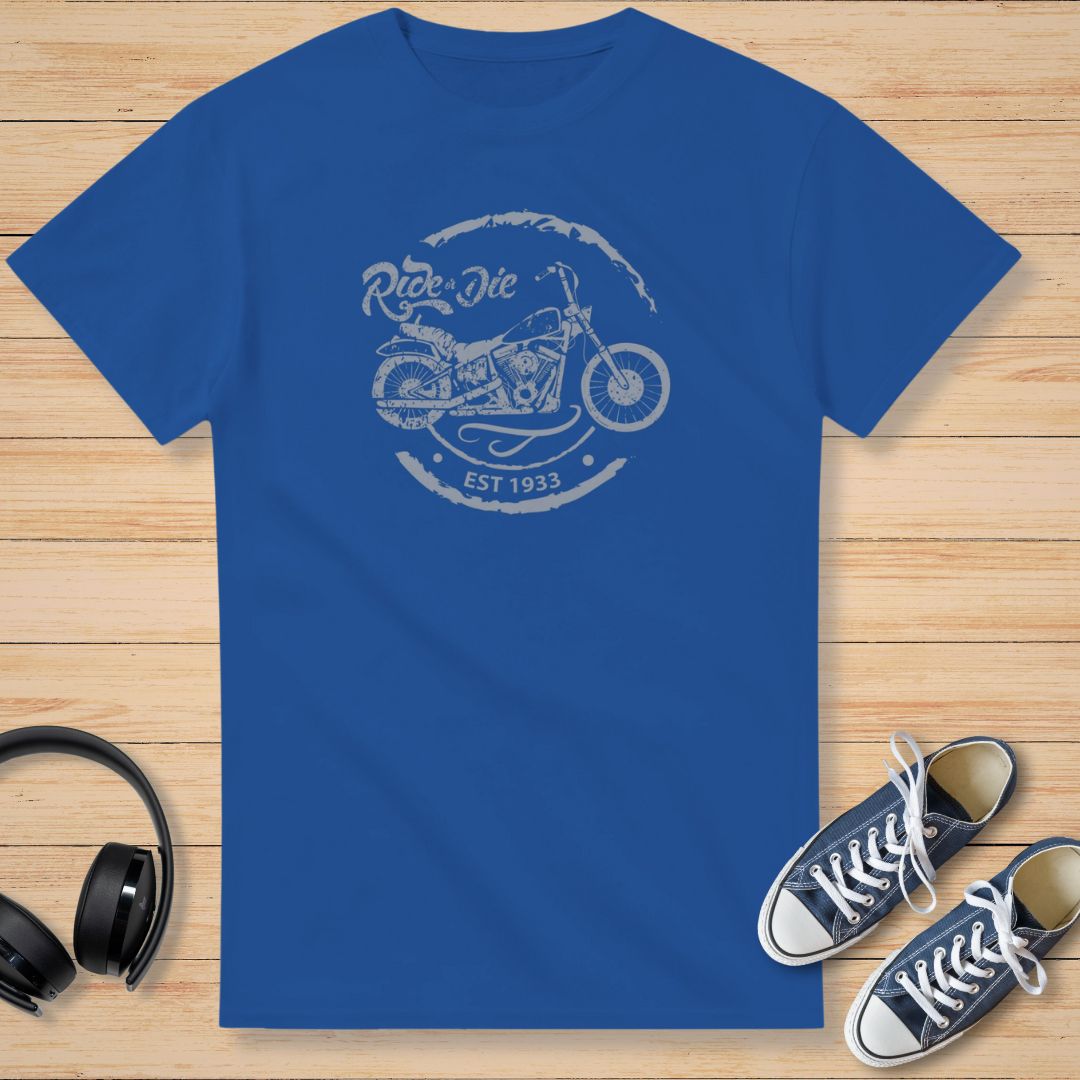 Ride 1933 T-Shirt Royal Blue