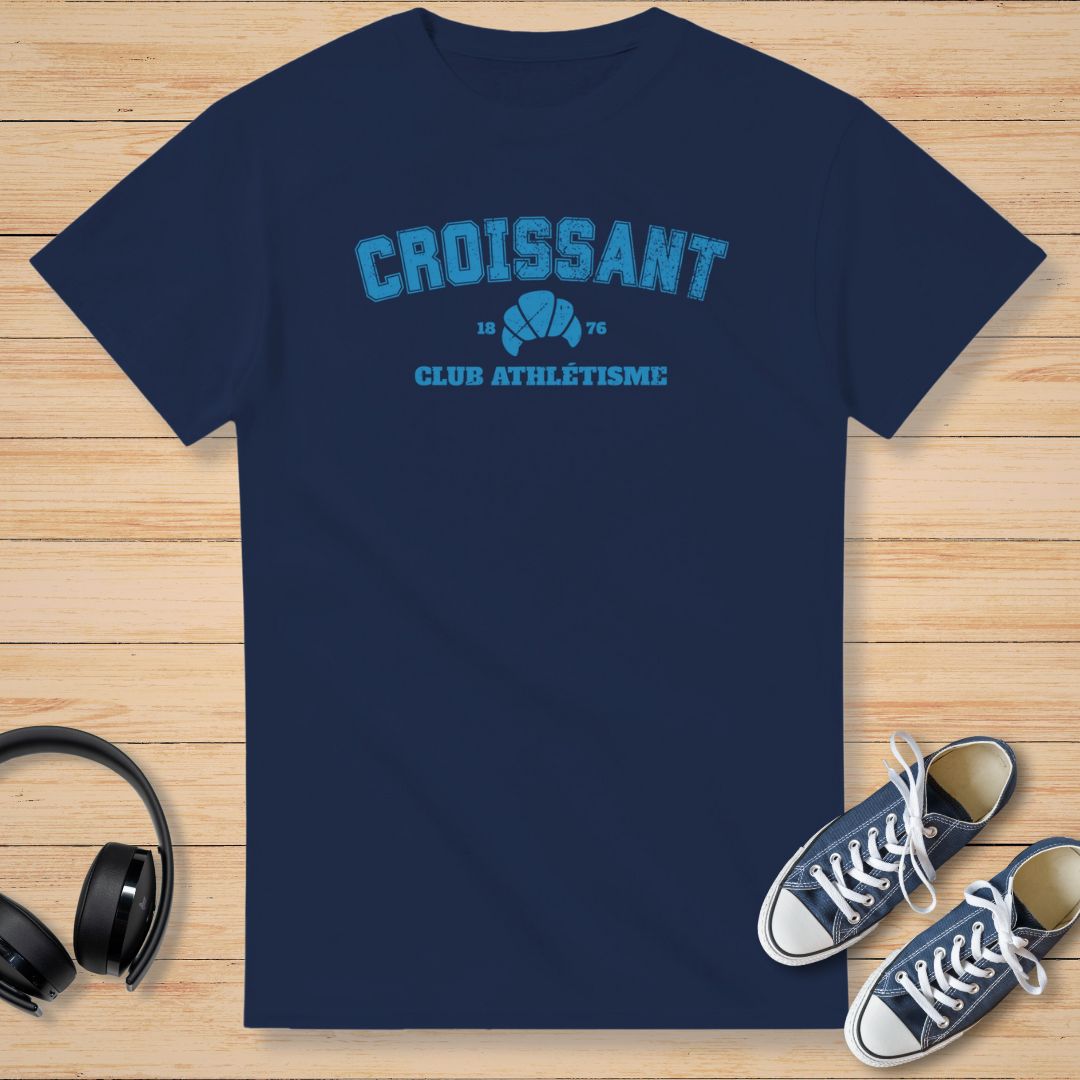 Croissant T-Shirt Marine