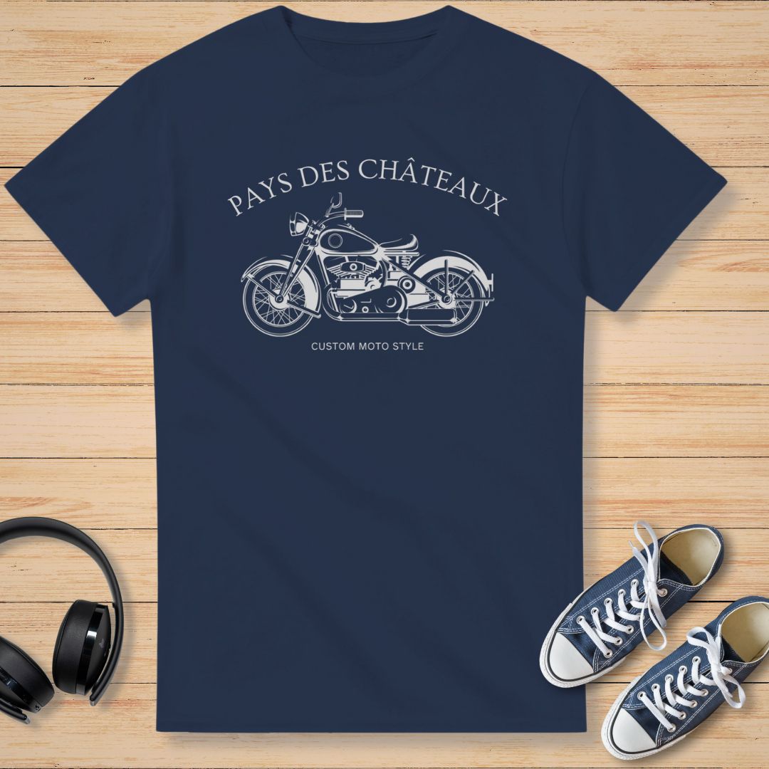Châteaux T-Shirt Marine