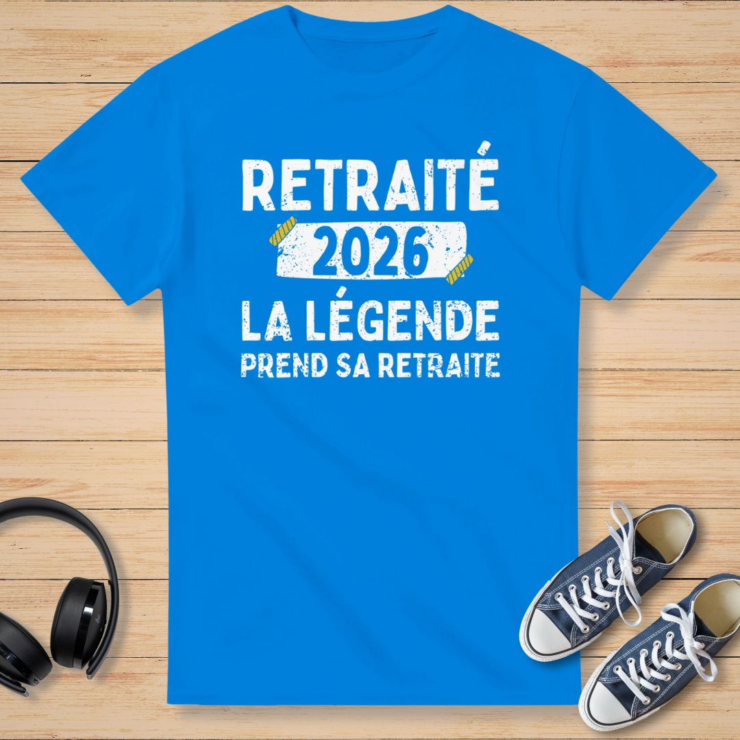 Retraité 2026 T-Shirt