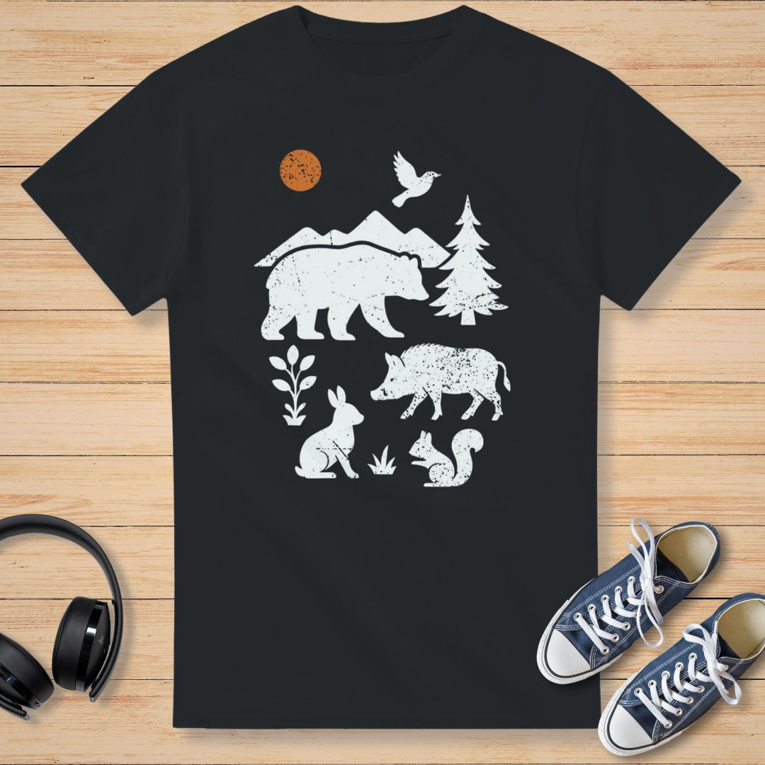 Ours T-Shirt Noir