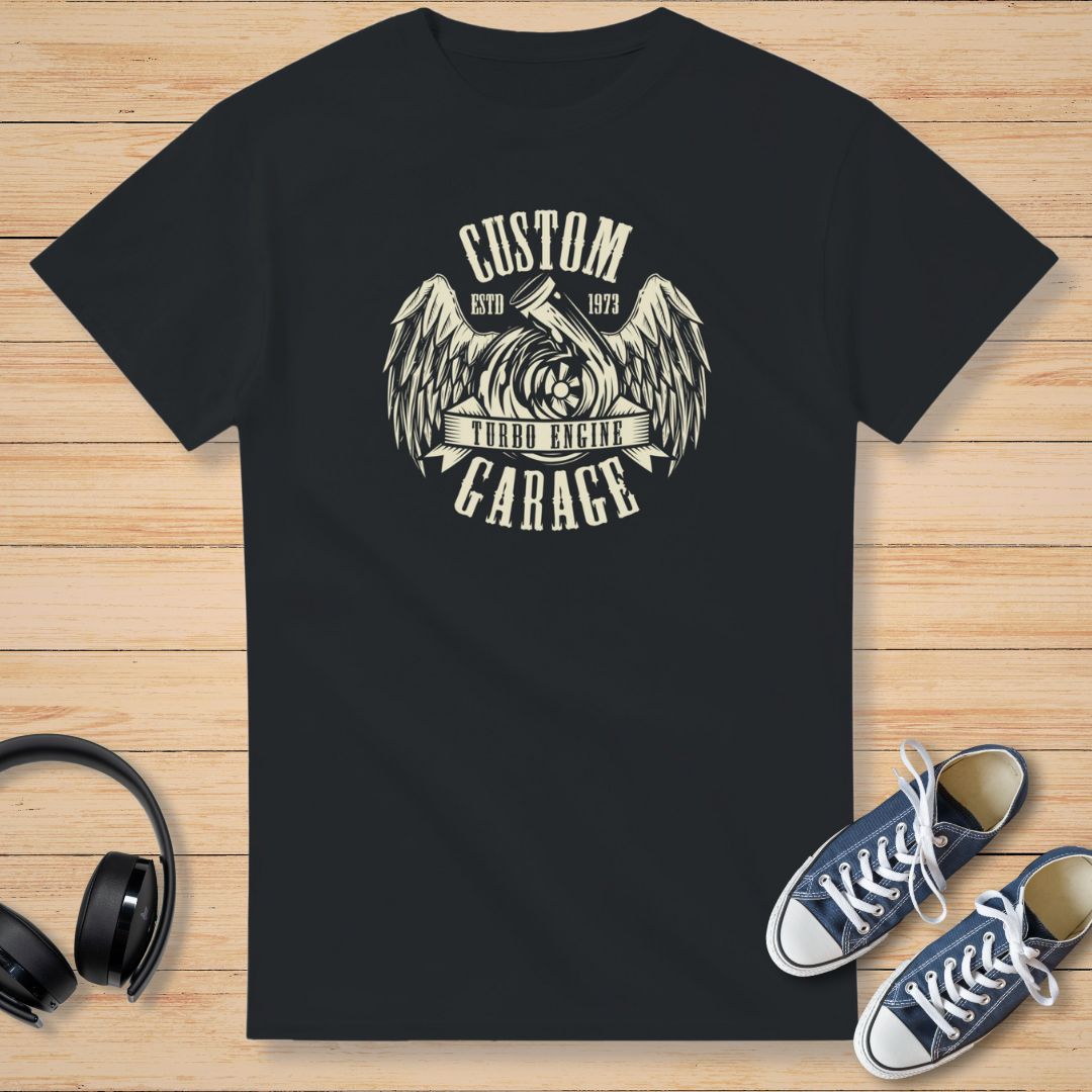 Custom 1973 T-Shirt Black