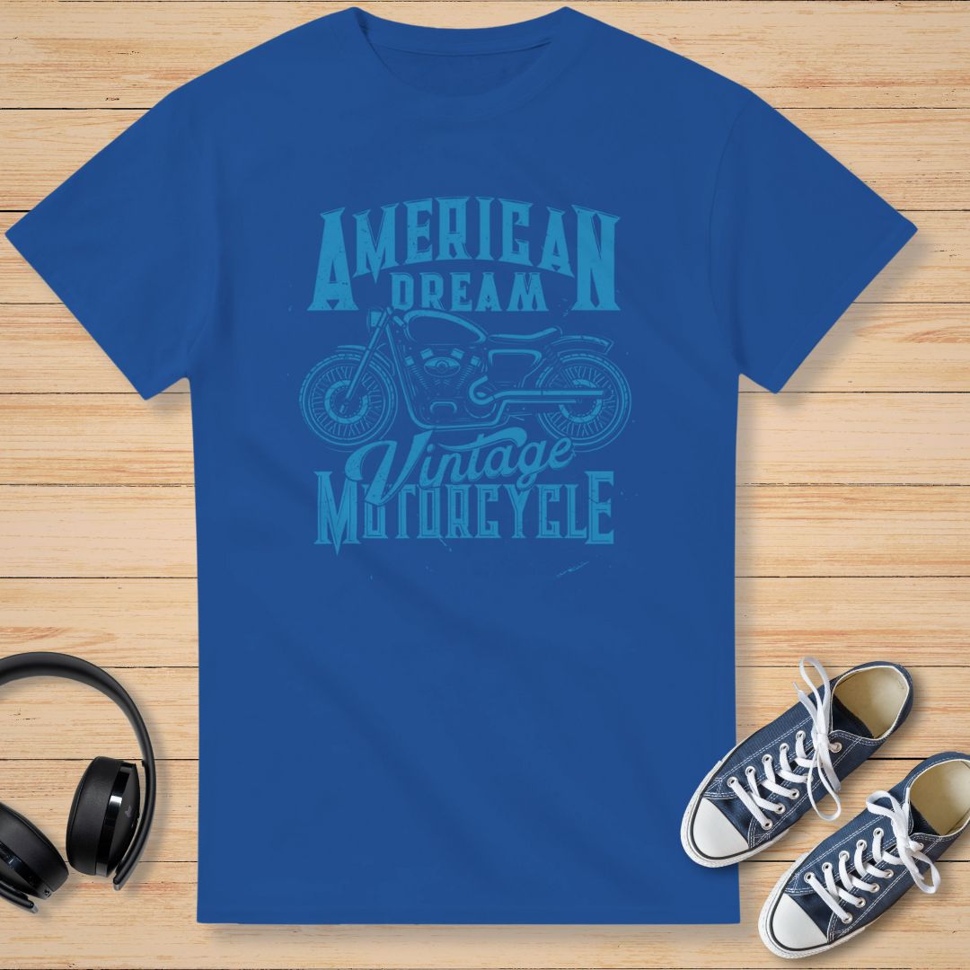 American Dream T-Shirt Royal Blue