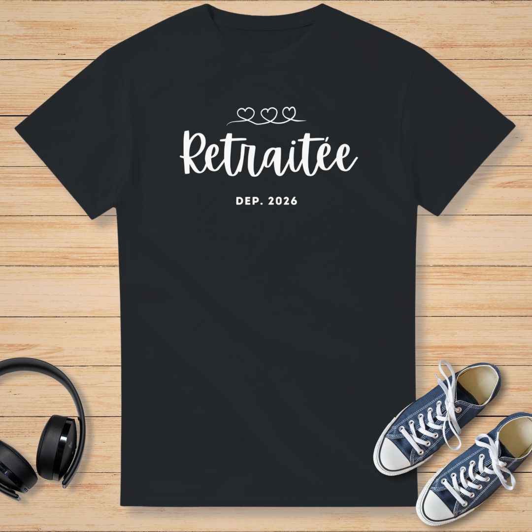 Retraitée 2026 T-Shirt