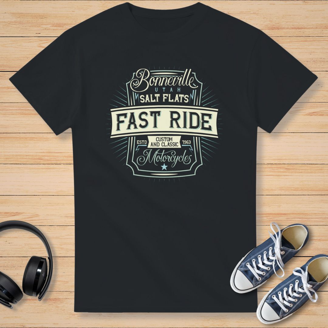 Salt Flats T-Shirt Black