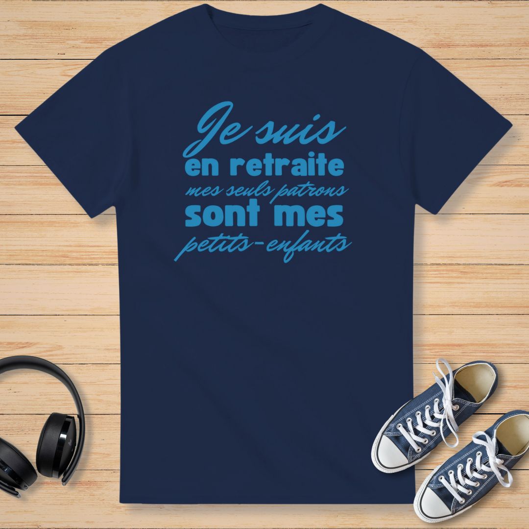 Petits-Enfants C T-Shirt Marine