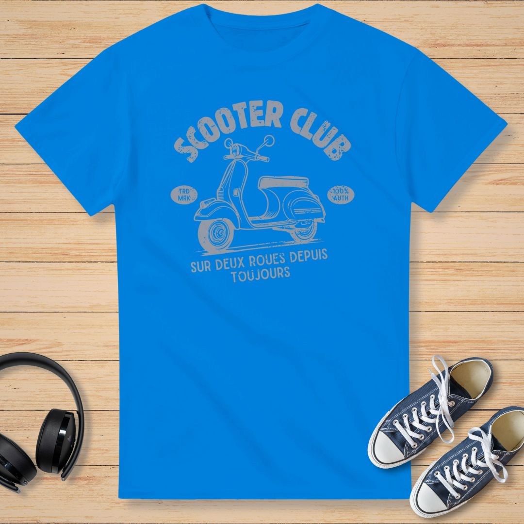 Scooter Club T-Shirt Royal