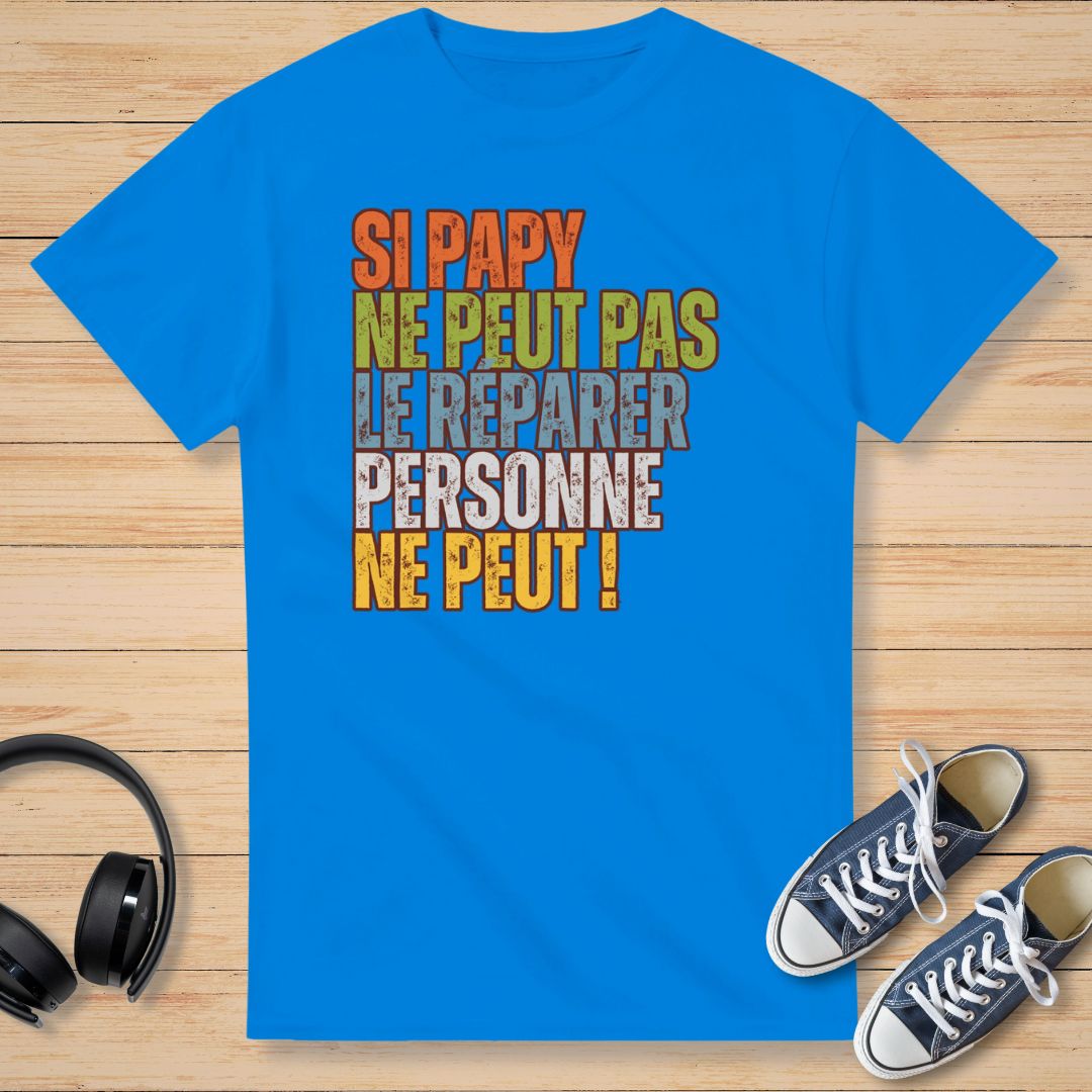 Si Papy T-Shirt Royal