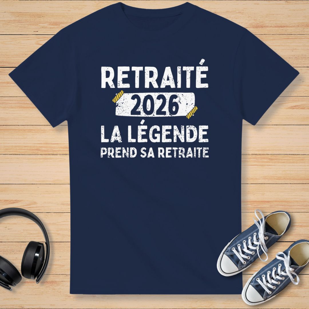 Retraité 2026 T-Shirt
