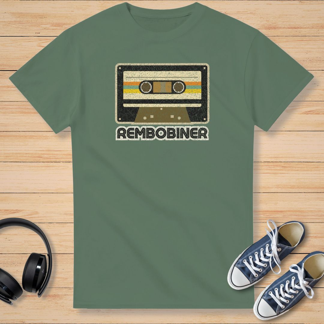 Rembobiner T-Shirt Vert militaire