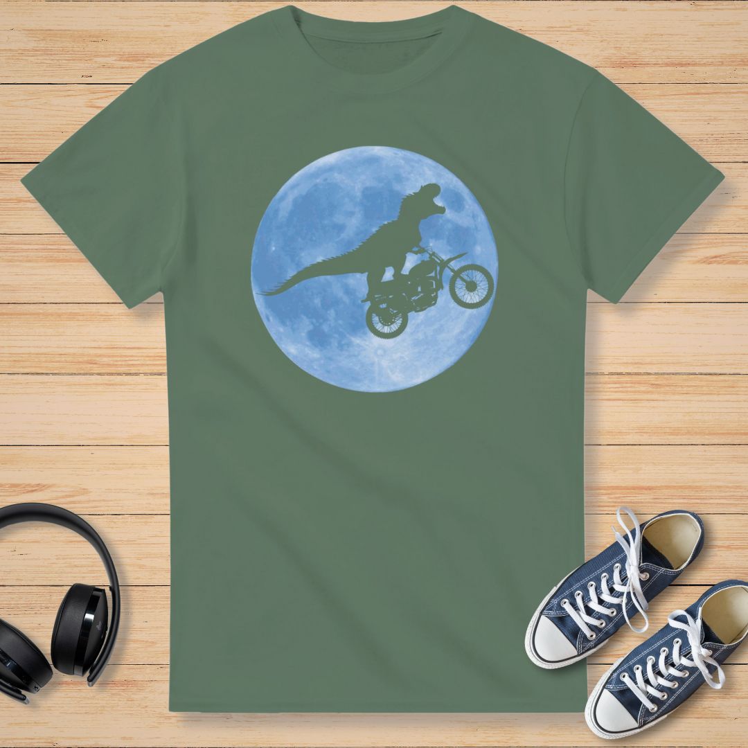 Dino et Lune T-Shirt Mil. Green