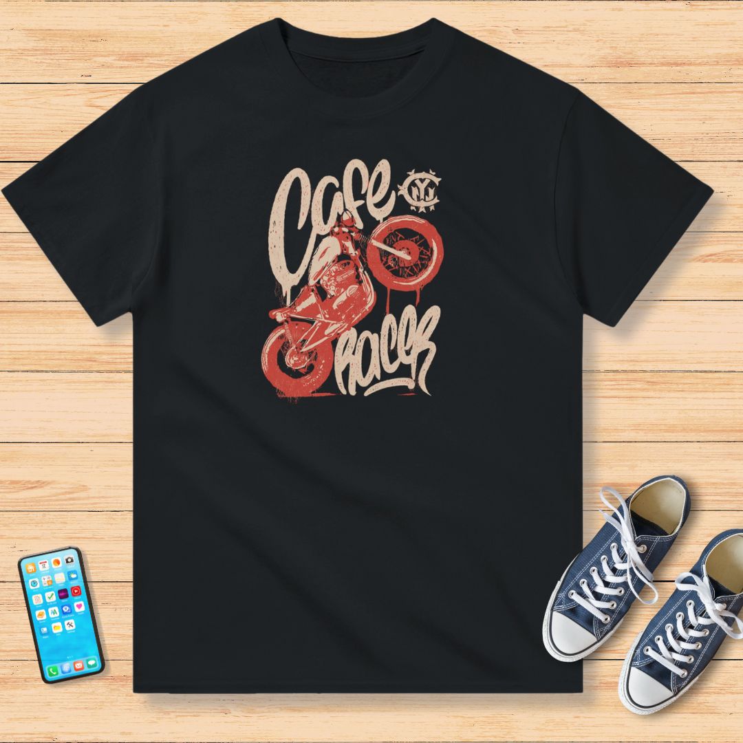 Cafe Racer Coral T-Shirt