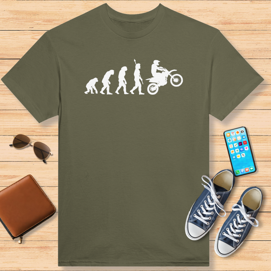 Evolution du Motocross T-Shirt Military Green