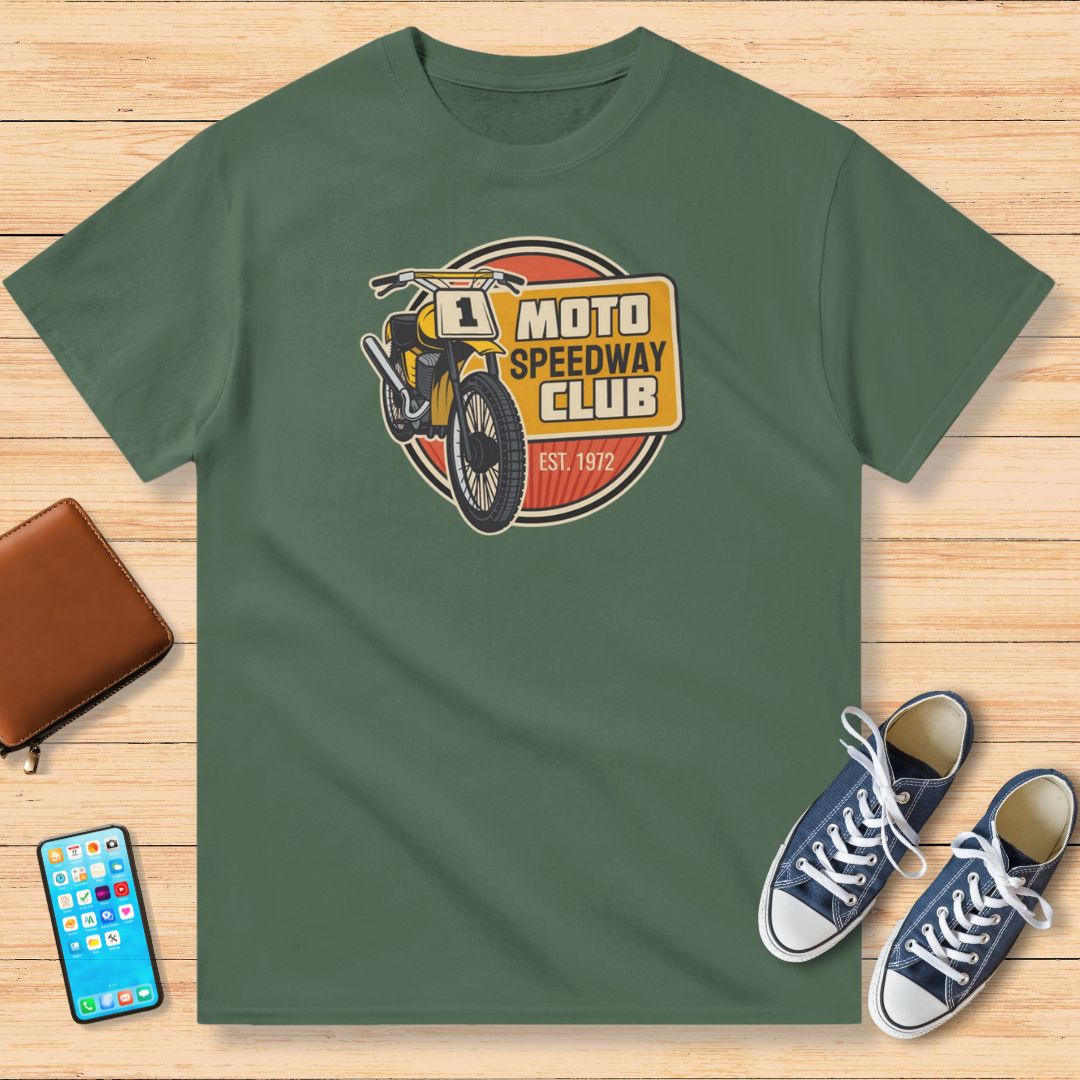 Speedway Club T-Shirt Mil. Green