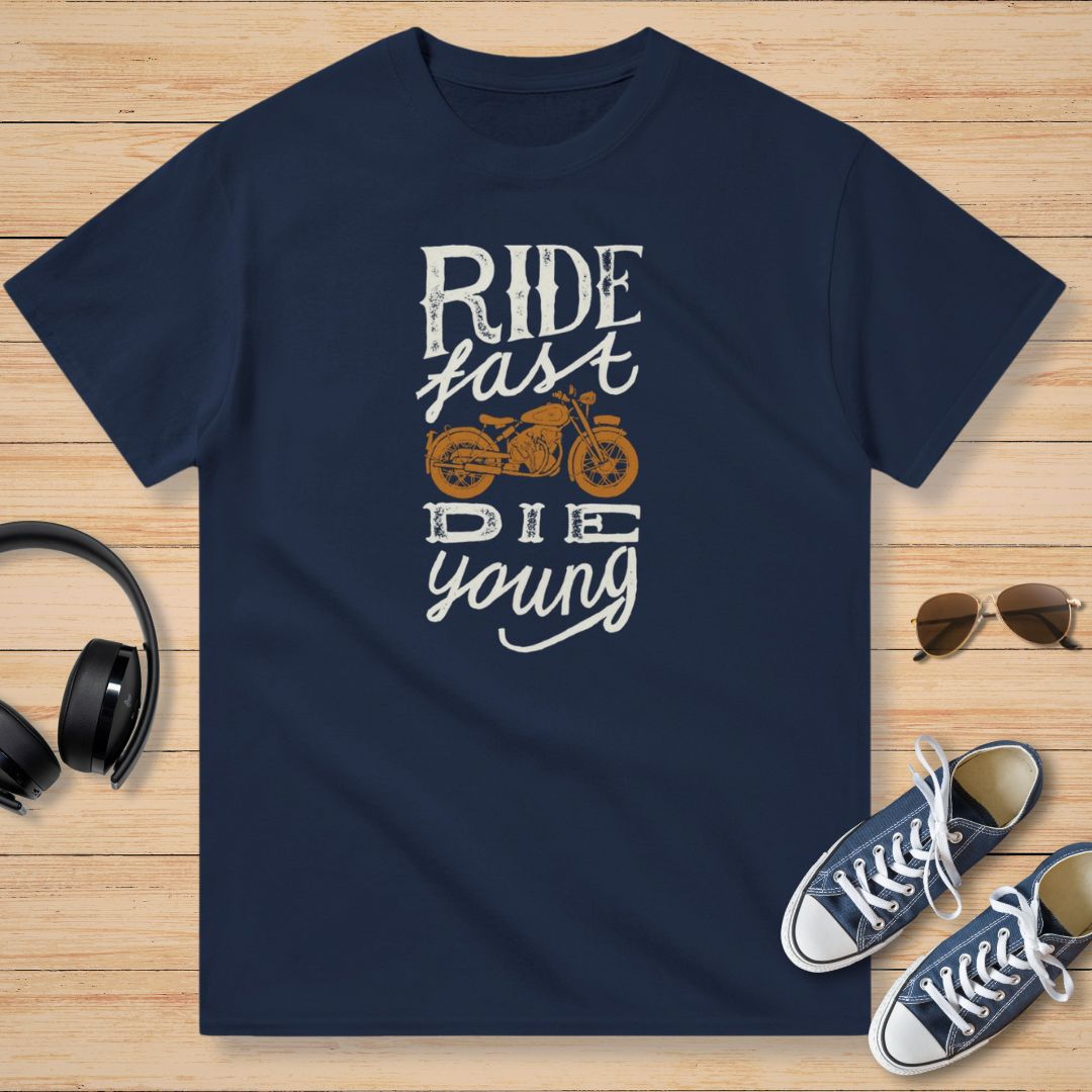Ride Fast T-Shirt Navy