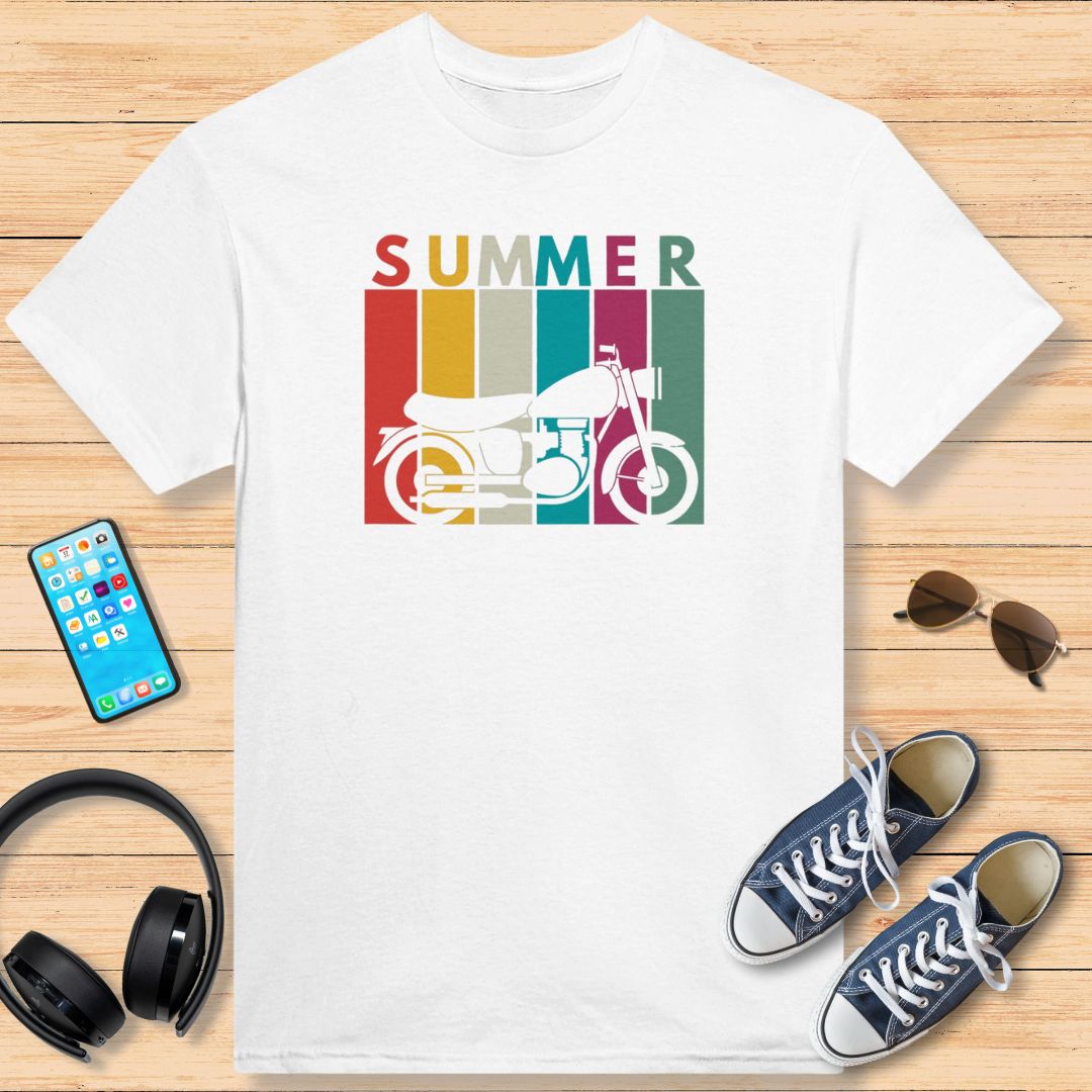 Summer Motorcycle T-Shirt