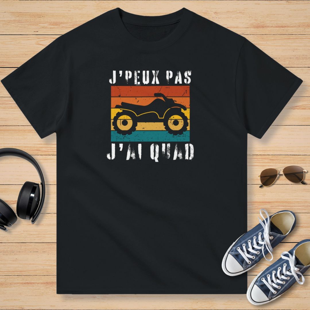 I Can't I Have Quad Vintage T-Shirt