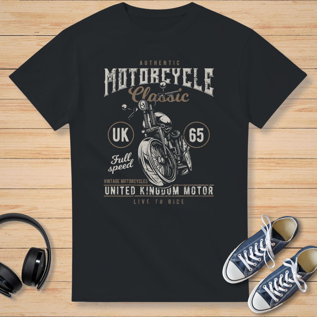 UK 65 T-Shirt Black