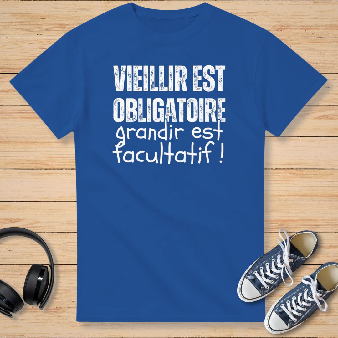 Facultatif T-Shirt Royal