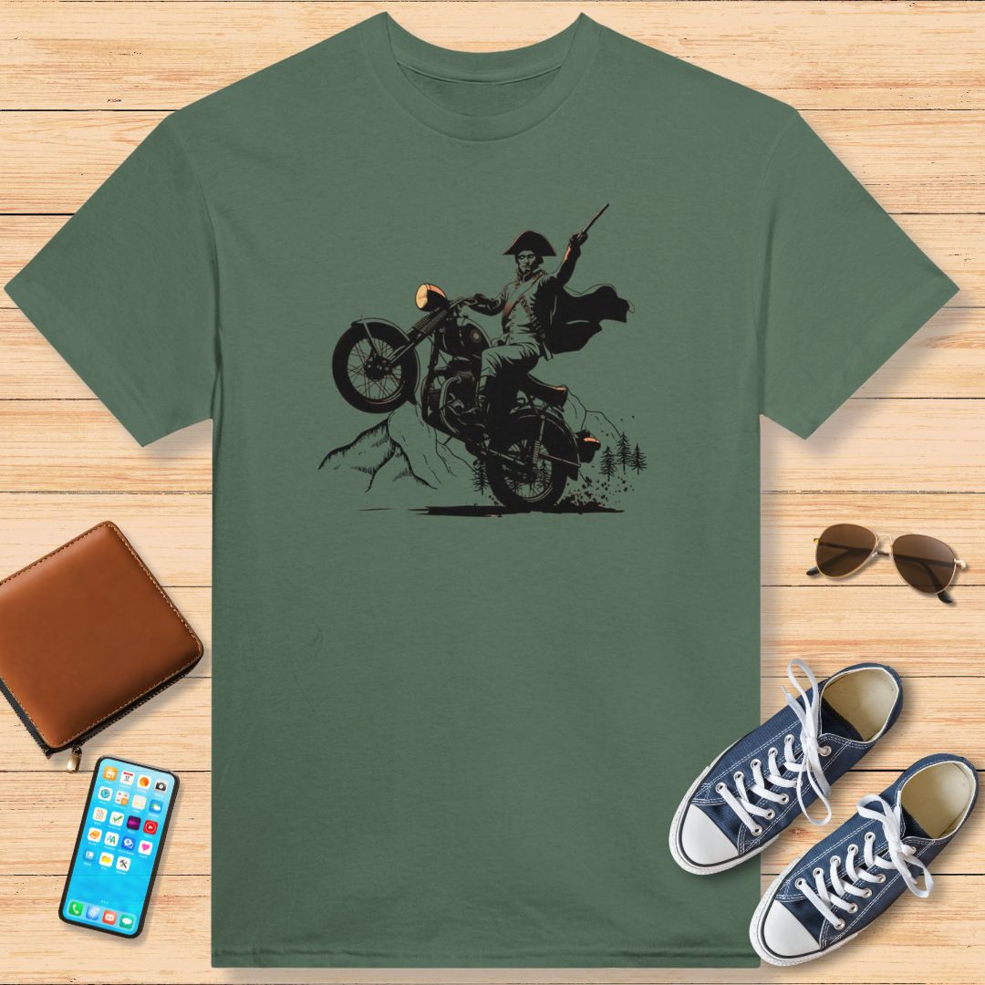 Napoleon Bonaparte Motorcycle T-Shirt