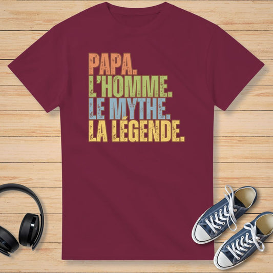 Papa La Légende T-Shirt