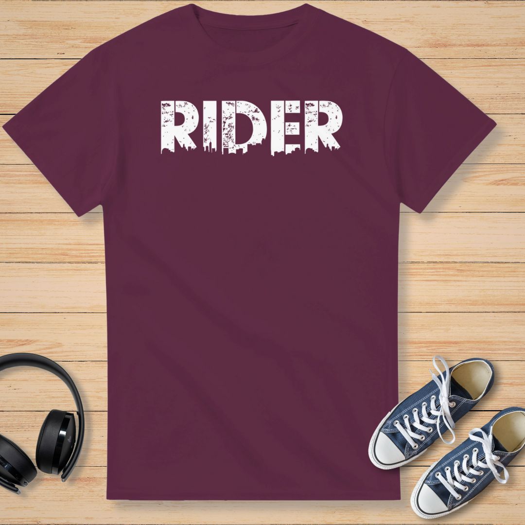 Rider T-Shirt Bordeaux