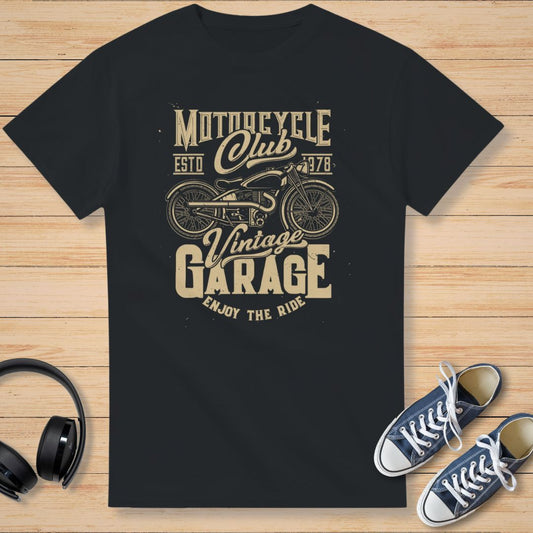 Motorcycle Club T-Shirt Noir