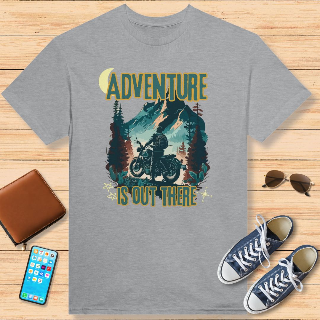 Adventure Is Out There - Biker Motorcycle Birthday Gift