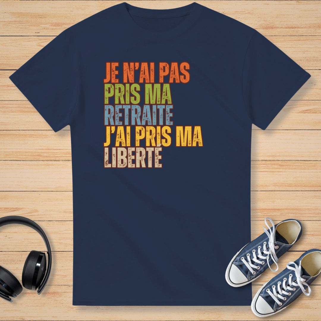 Ma Liberté T-Shirt Marine