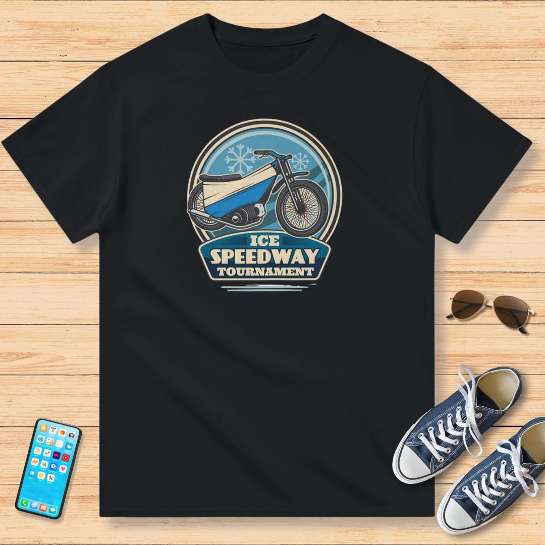 Ice Speedway Moto T-Shirt