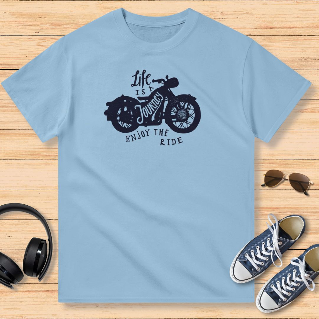 Life Is A Journey Moto T-Shirt