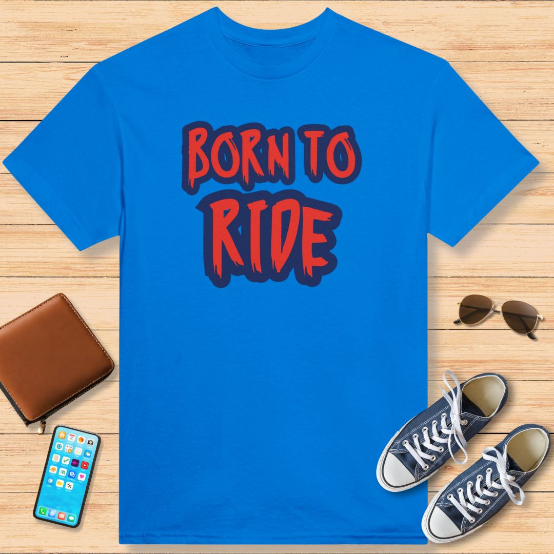 Born To Ride Red T-Shirt