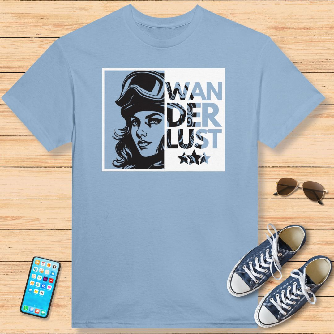 Wanderlust Biker T-Shirt