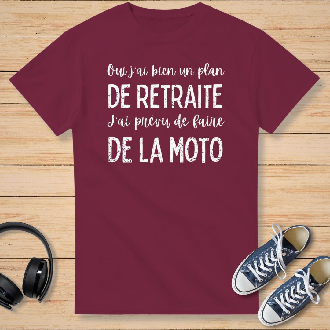 Un Plan T-Shirt Bordeaux