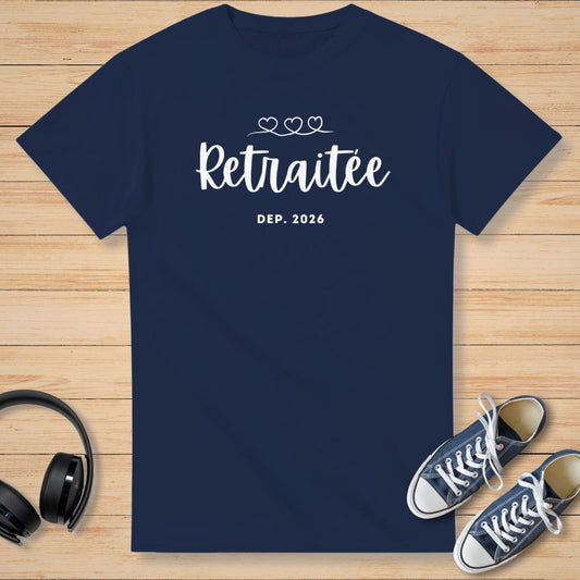 Retraitée 2026 T-Shirt