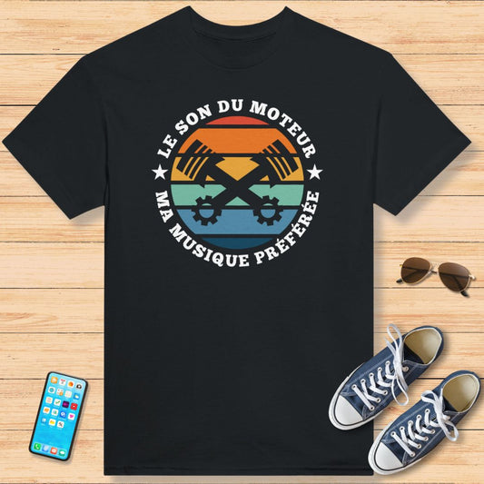 The Sound of the Engine, My Favorite Music T-Shirt