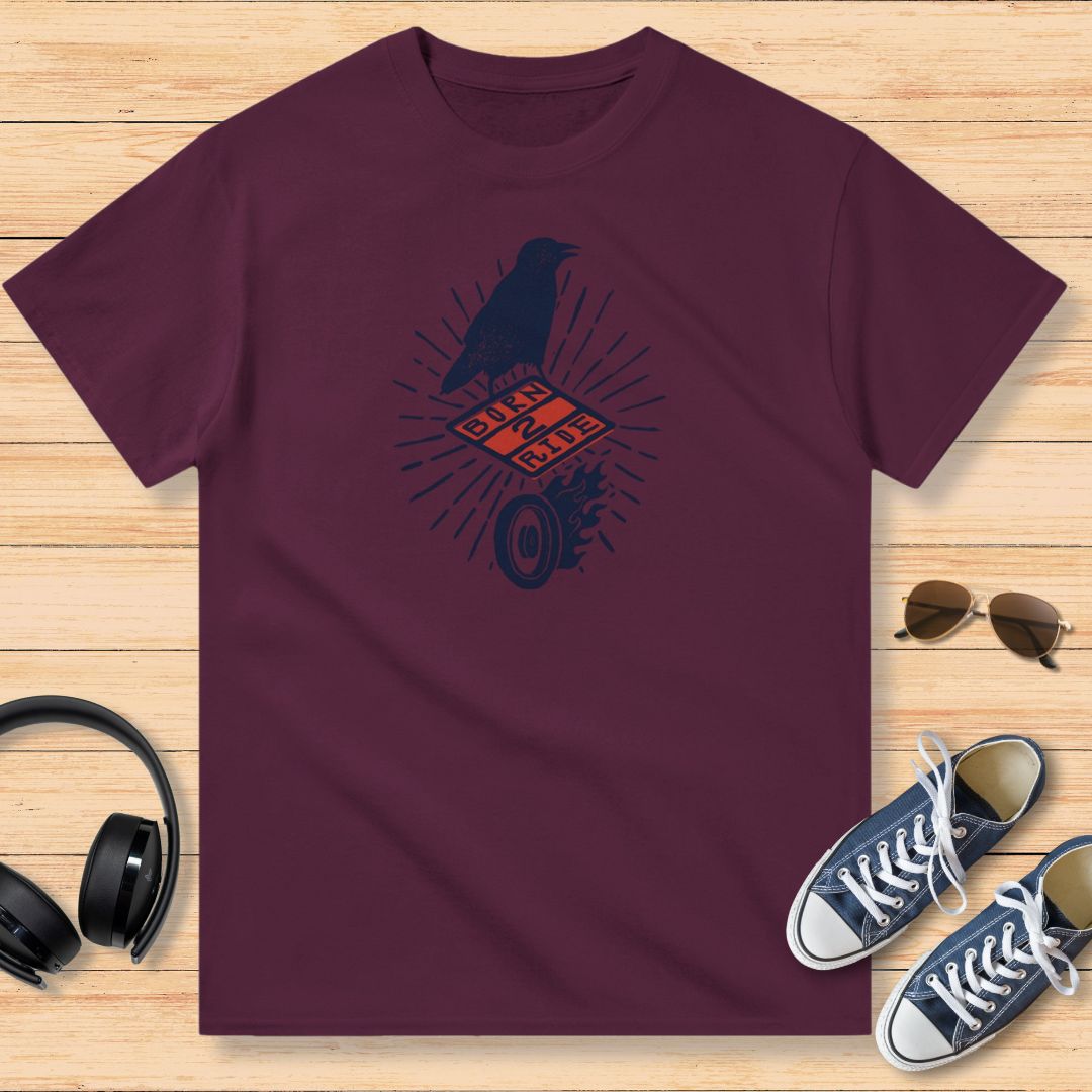 Born to Ride Bird T-Shirt