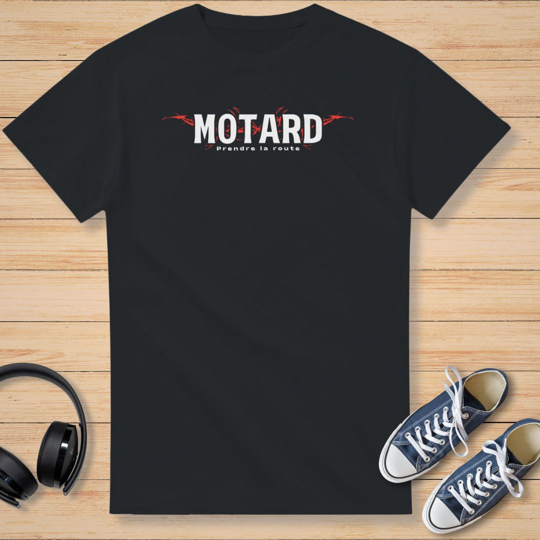 Prendre la Route T-Shirt Noir